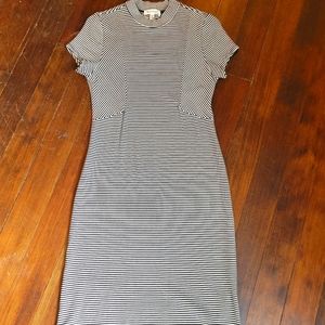 monteau stripped dress